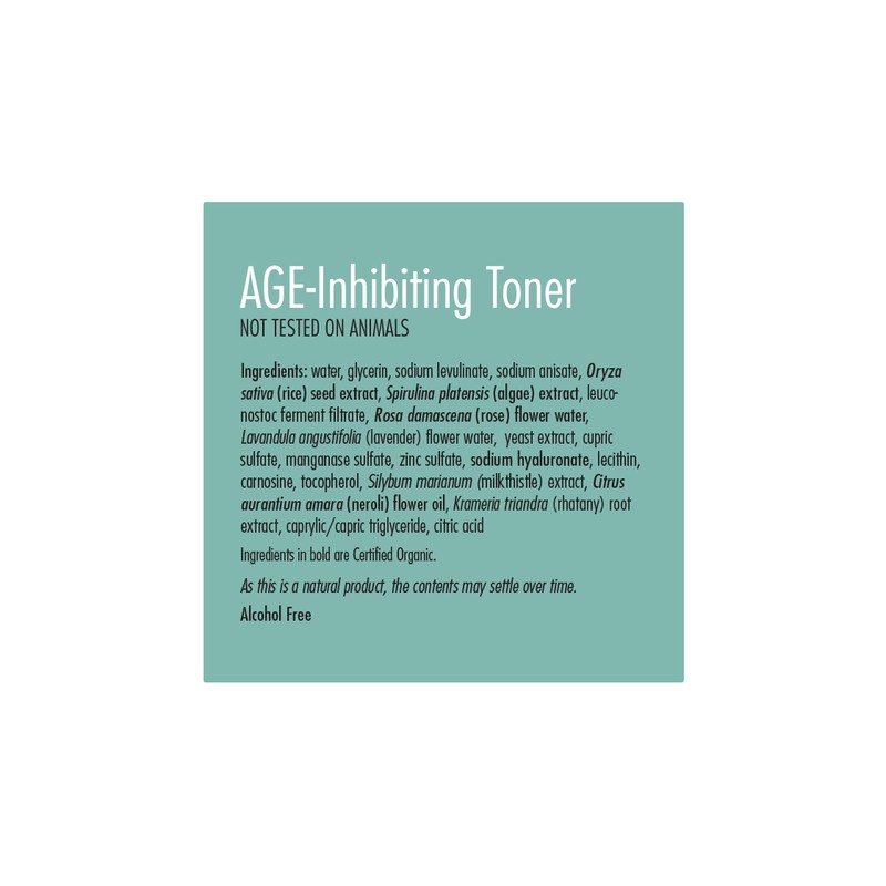 Genoma AGE-Inhibiting Toner 106 ml Spray Bottle
