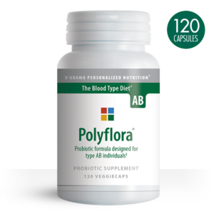 Polyflora-AB Professional Probiotic 120 Veggiecaps