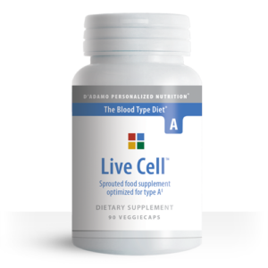 Live Cell-A Sprouted Food Complex 90 Veggiecaps