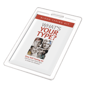 Home Blood Type Testing Kit – ABO and Rh