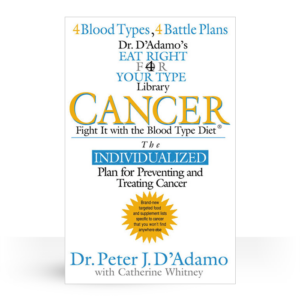Cancer – Fight it with the Blood Type Diet paperback